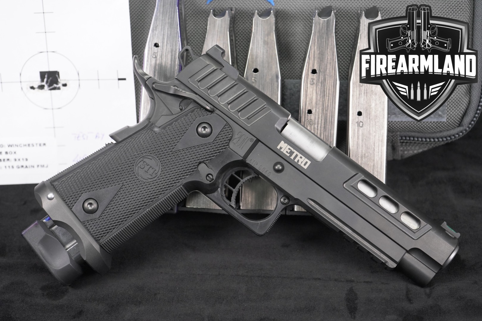 Staccato (STI) 2011 Metro 9mm Luger Black in Very Good Condition Thumbnail