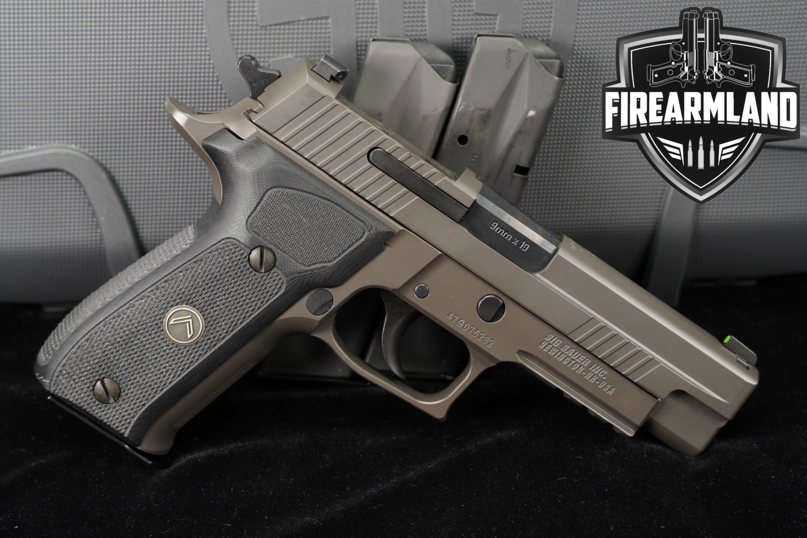Sig Sauer P226 Legion 9mm 4.4 Grey P-226 +3 MAGS & ORIG CASE-img-0