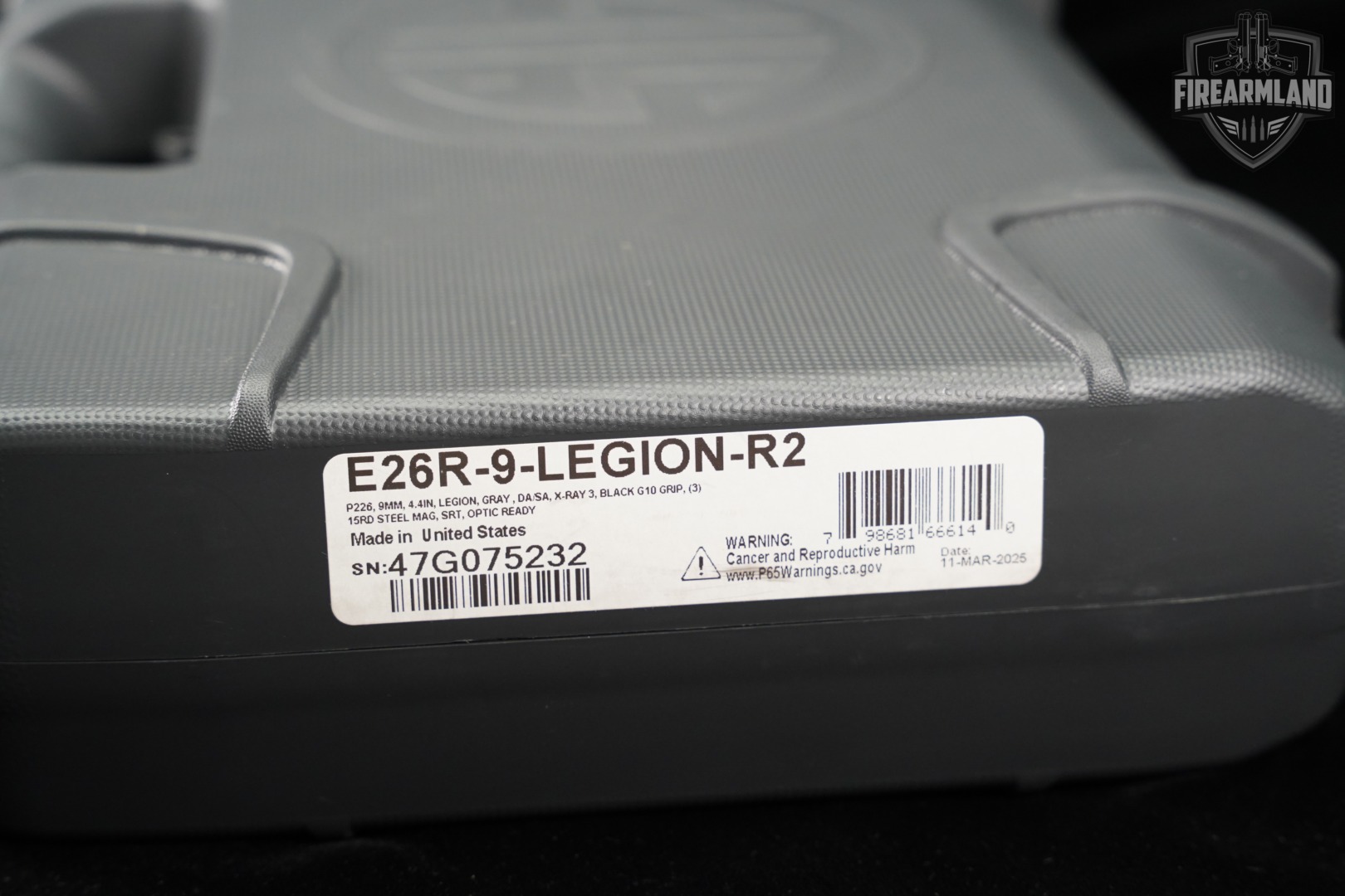 Sig Sauer P226 Legion 9mm 4.4 Grey P-226 +3 MAGS & ORIG CASE-img-16
