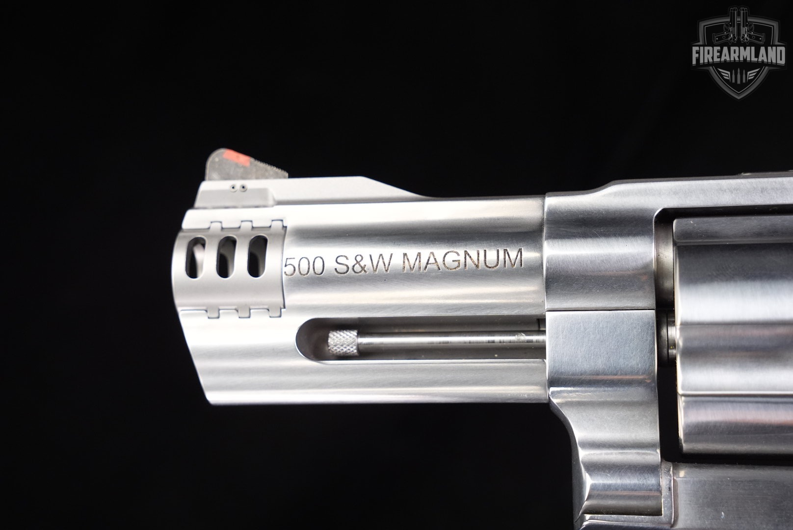 Smith & Wesson Model 500 S&W Magnum 4" HAND CANNON +ORIG CASE-img-11