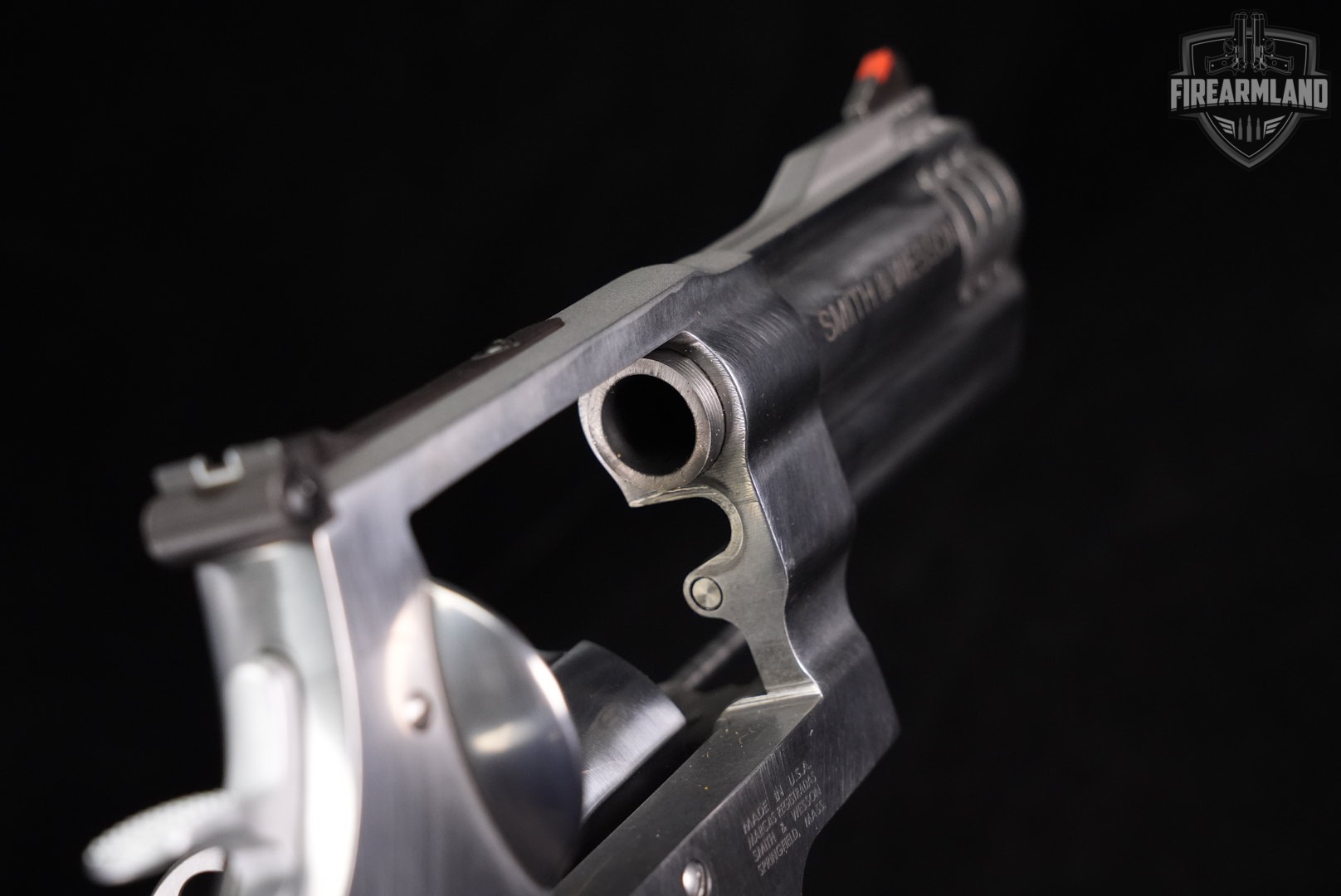 Smith & Wesson Model 500 S&W Magnum 4" HAND CANNON +ORIG CASE-img-12