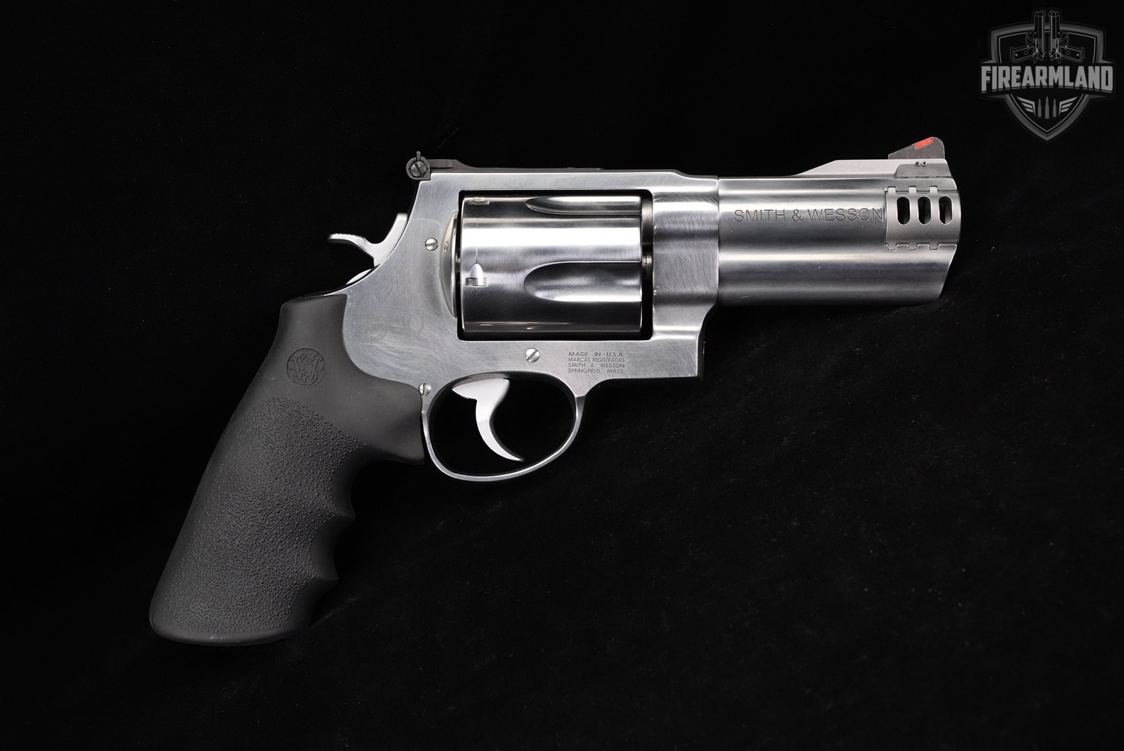 Smith & Wesson Model 500 S&W Magnum 4" HAND CANNON +ORIG CASE-img-3