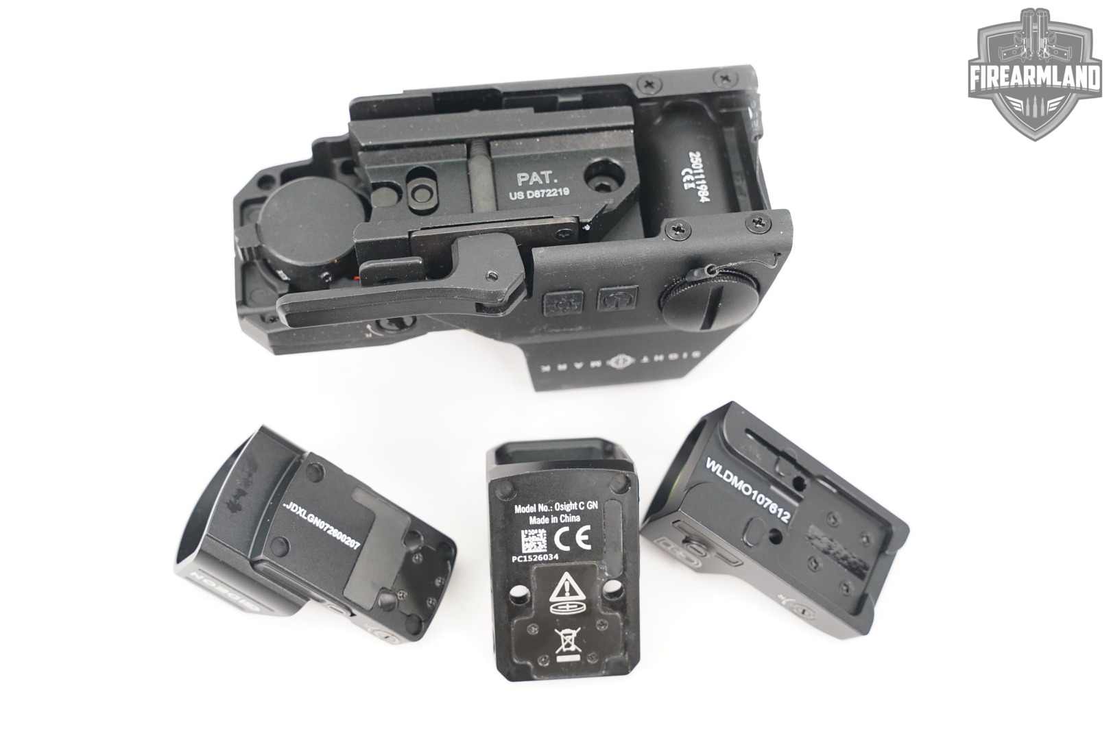 SEVEN RED DOT SIGHT LOT 7 Pack Sightmark Viridian TruGlo C&H Osight Gideon-img-5