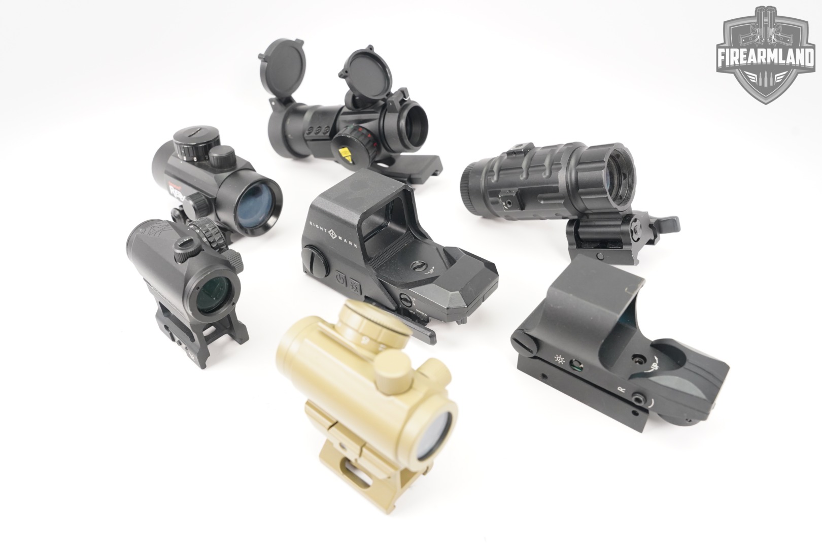 SIX RED DOT SIGHT LOT 6 Pack Tasco CVLife Sightmark Vortex RDS-img-2