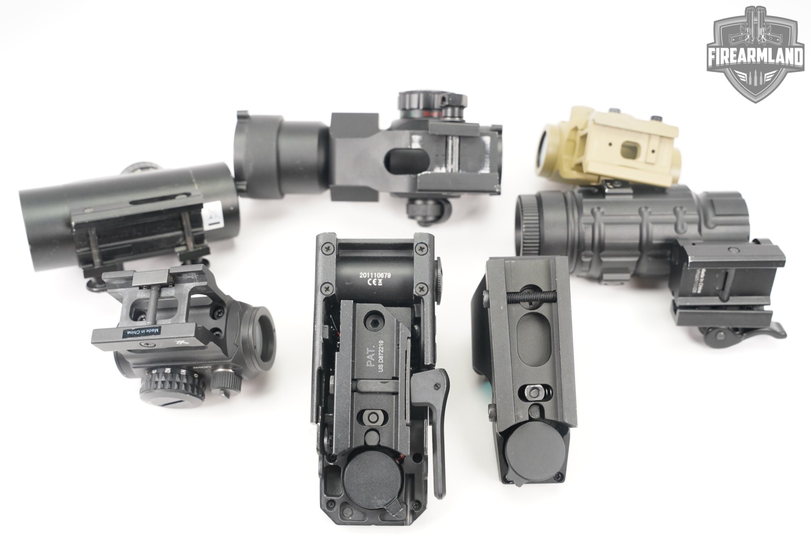 SIX RED DOT SIGHT LOT 6 Pack Tasco CVLife Sightmark Vortex RDS-img-4