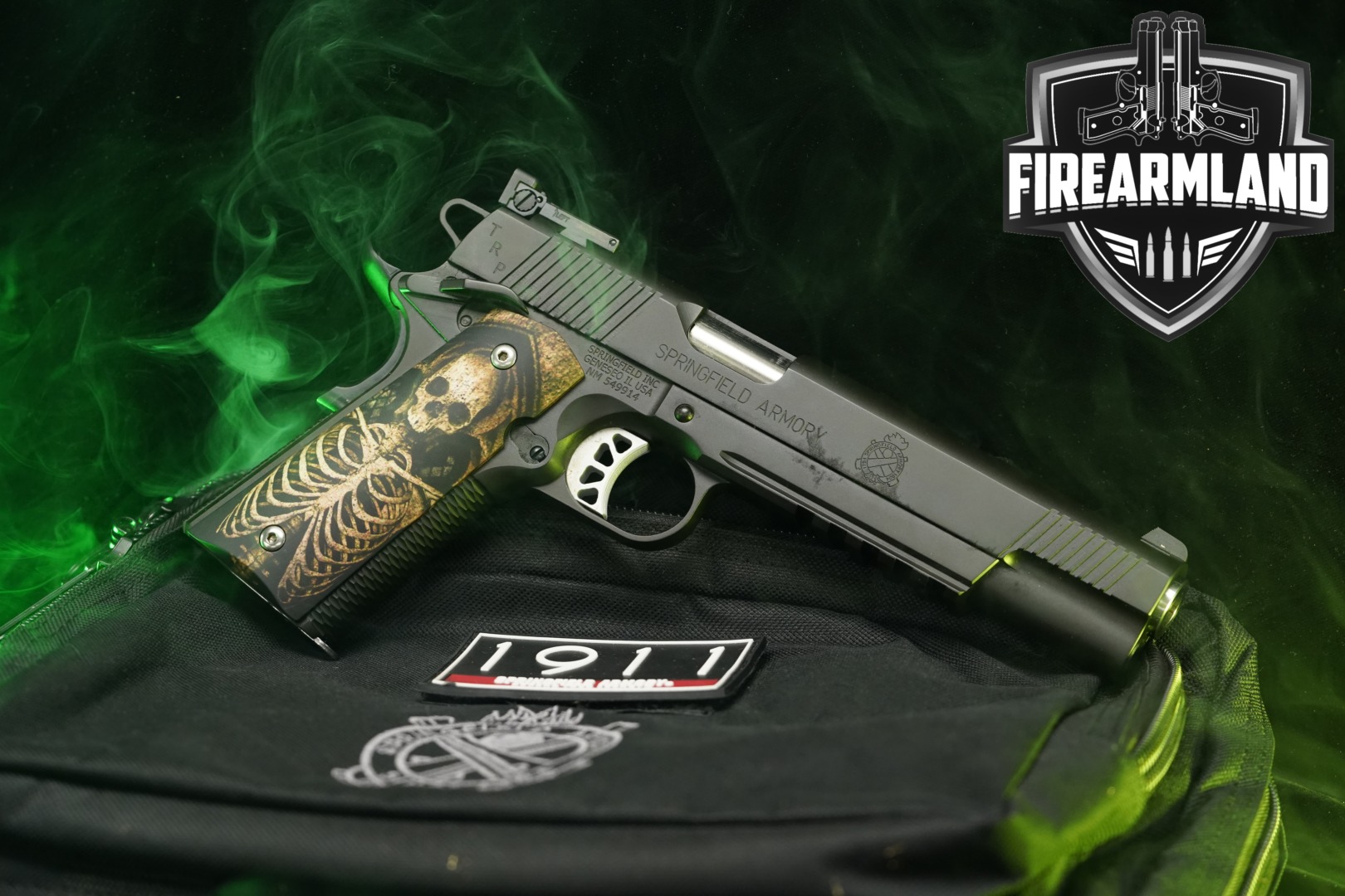 Springfield Armory 1911 TRP Operator Longslide 10mm Black in Excellent Condition Thumbnail