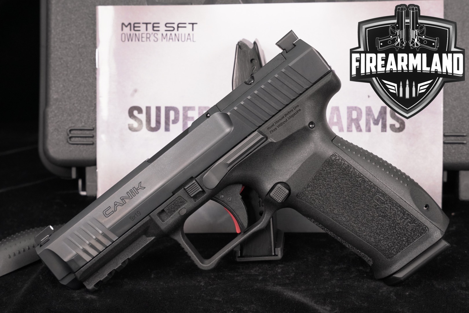 Canik METE SFT One Series Optics-Ready 9mm 4.47" +2 MAGS & ORIG CASE-img-0