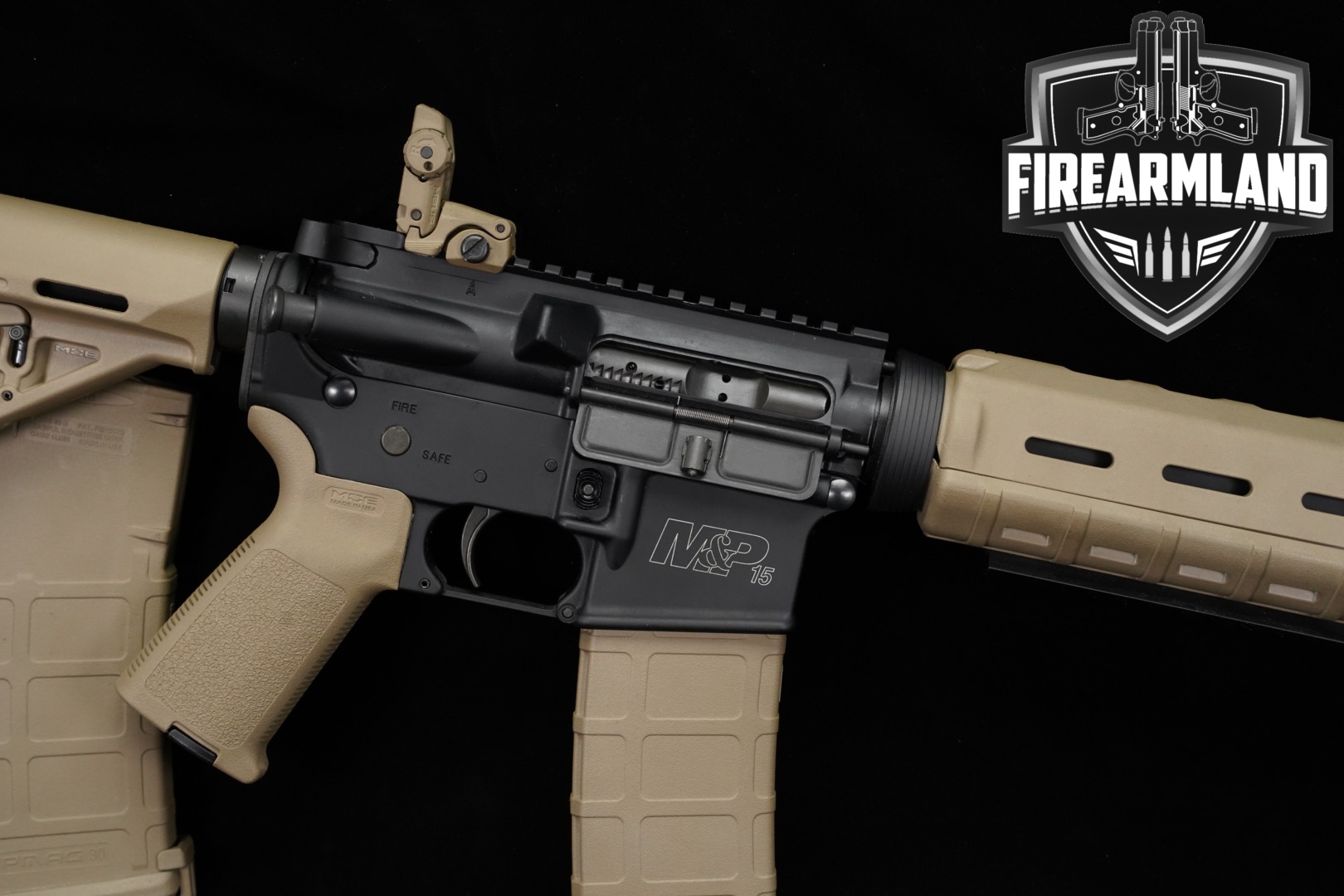 Smith & Wesson (S&W) M&P-15 5.56mm NATO FDE in Very Good Condition Thumbnail