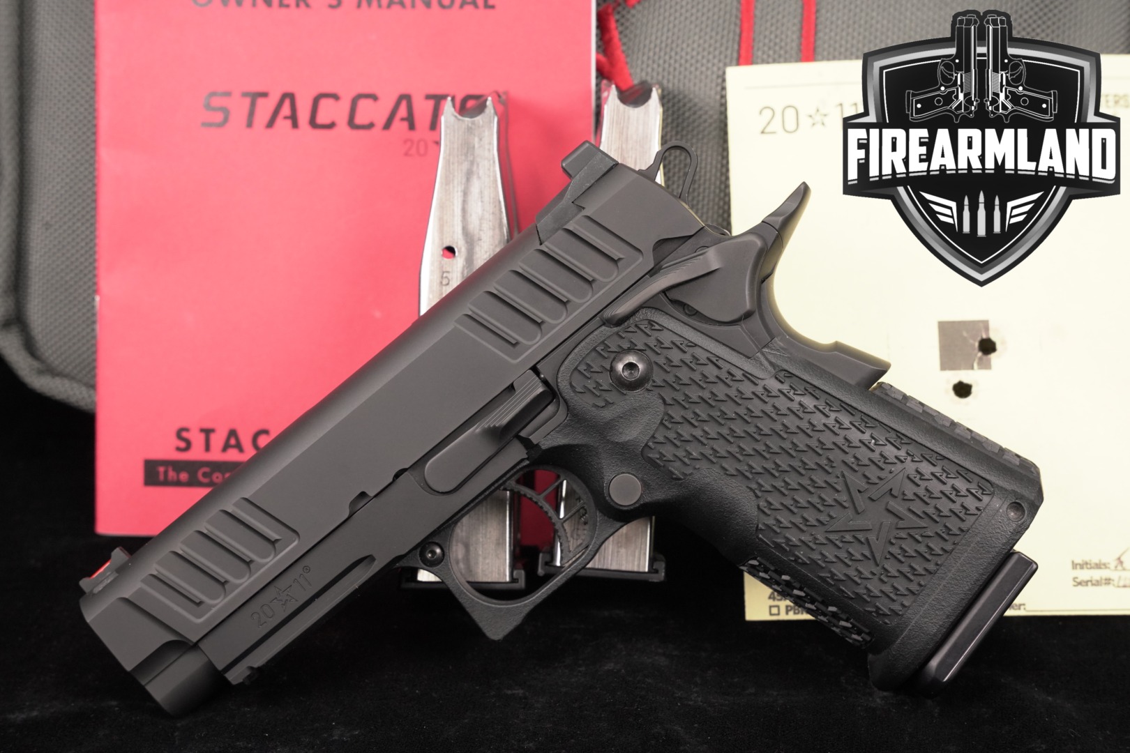 Staccato C2 9mm 3.9" STI 1911 2011 +3 MAGS & ORIG CASE-img-0