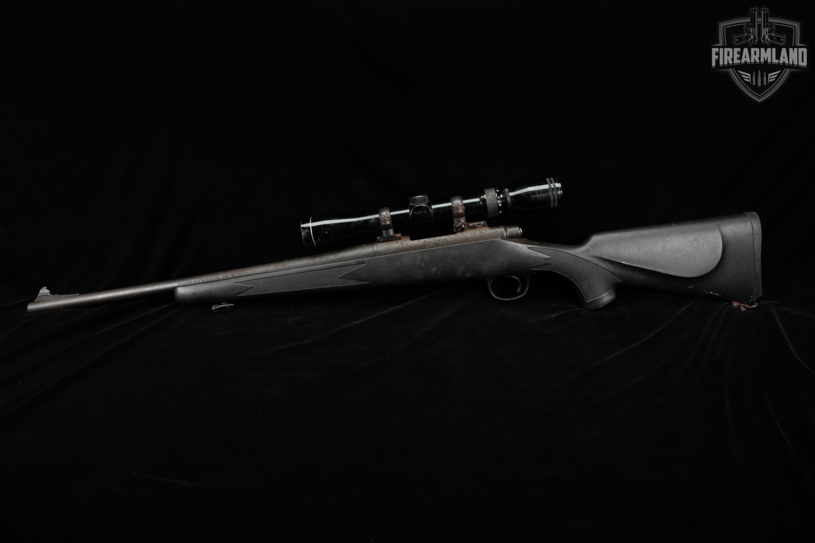 Remington Model 700 ADL Synthetic Youth 243 Win 20" M700 +TASCO SCOPE-img-2
