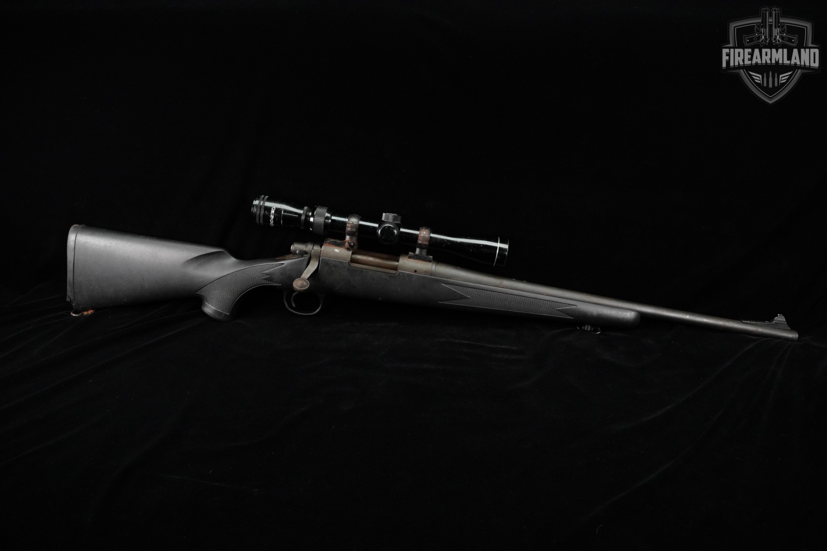 Remington Model 700 ADL Synthetic Youth 243 Win 20" M700 +TASCO SCOPE-img-3