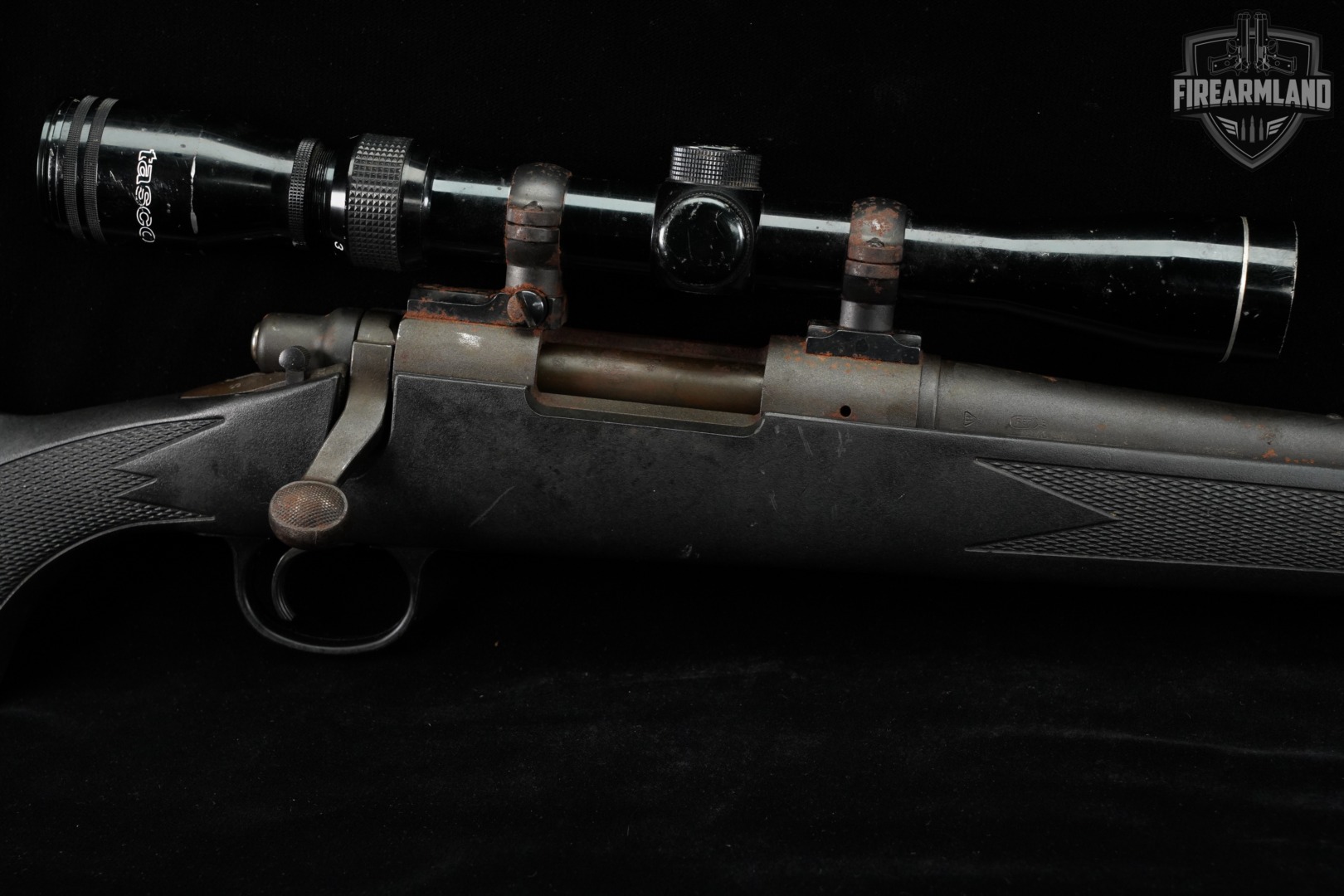 Remington Model 700 ADL Synthetic Youth 243 Win 20" M700 +TASCO SCOPE-img-5