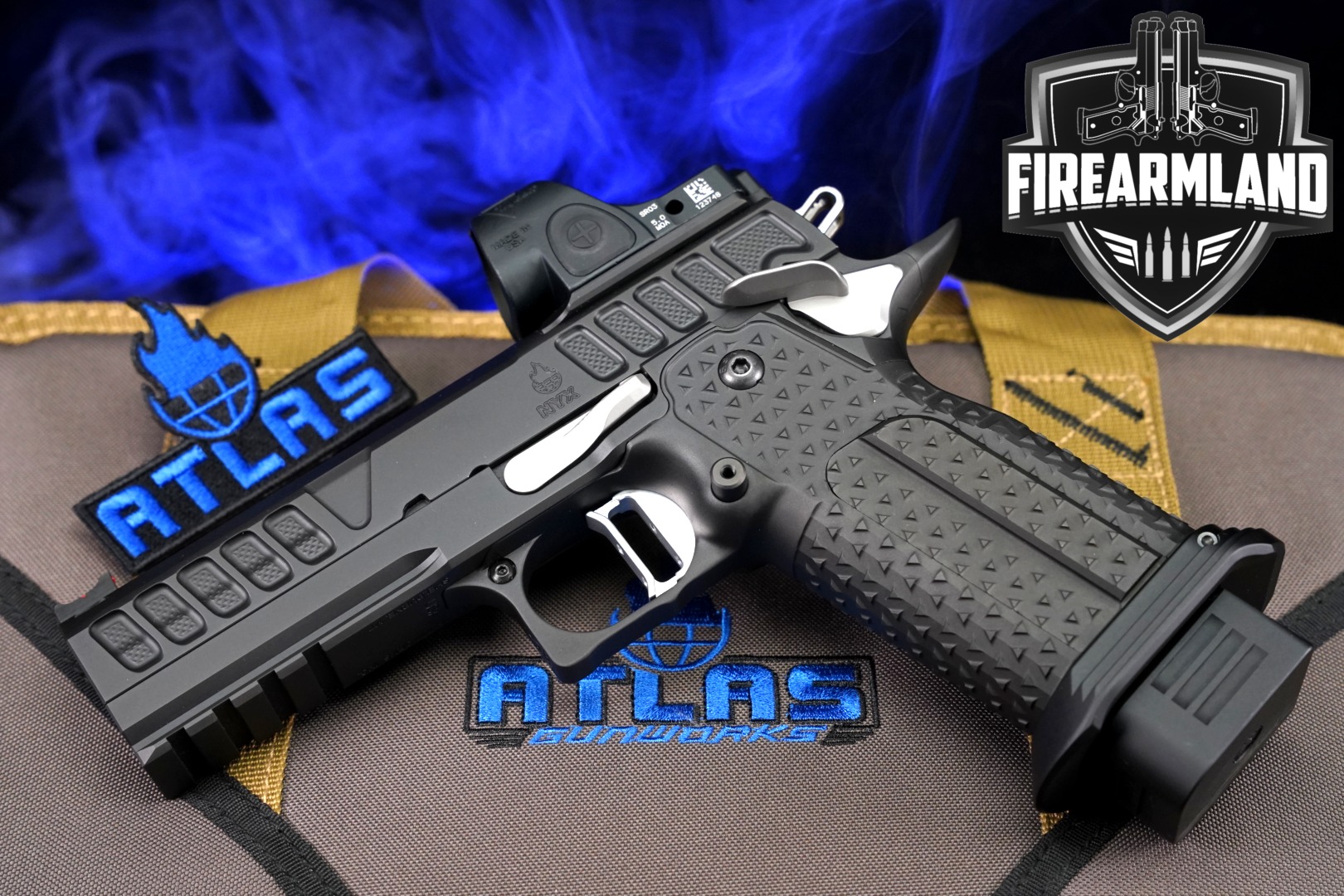 アトラス　ストック Atlas Custom Works SS-8 Style Fixed Stock with 1913 Picatinny Rail