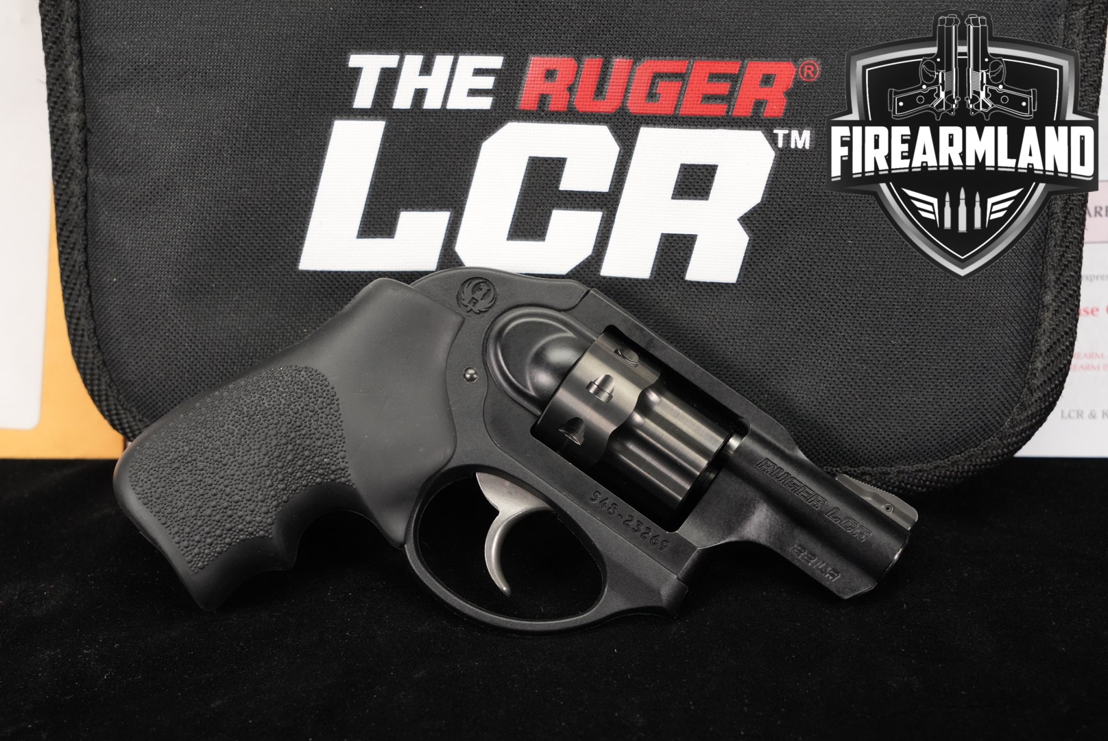2012 Sturm Ruger LCR-22 .22 LR Black in Very Good Condition Thumbnail
