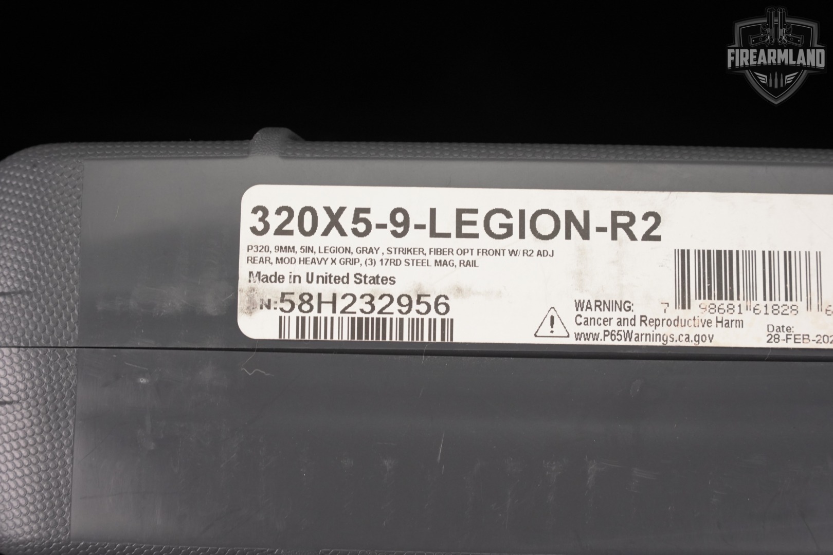 Sig Sauer P320 X-Five Legion 9mm Optics-Ready P-320 +5 MAGS, ORIG CASE-img-17