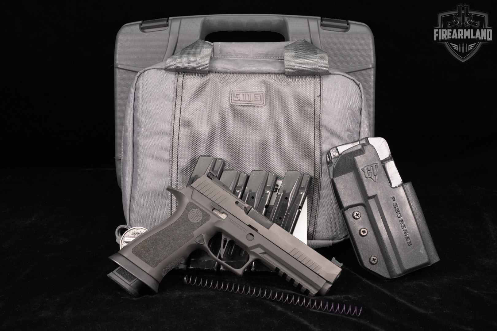 Sig Sauer P320 X-Five Legion 9mm Optics-Ready P-320 +5 MAGS, ORIG CASE-img-2