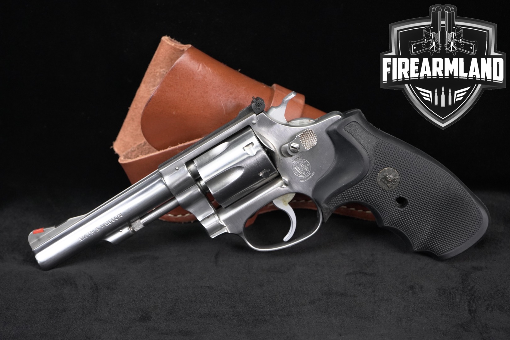 Smith & Wesson (S&W) Model 63 .22 LR Stainless in Very Good Condition Thumbnail