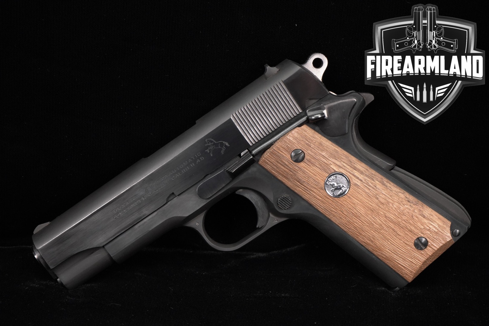 1971 Colt Combat Commander .45 ACP Blued in Excellent Condition Thumbnail