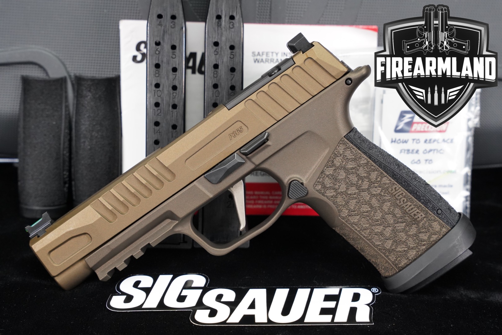 Sig Sauer P365 FUSE 9mm Luger Tan in Like-New Condition Thumbnail