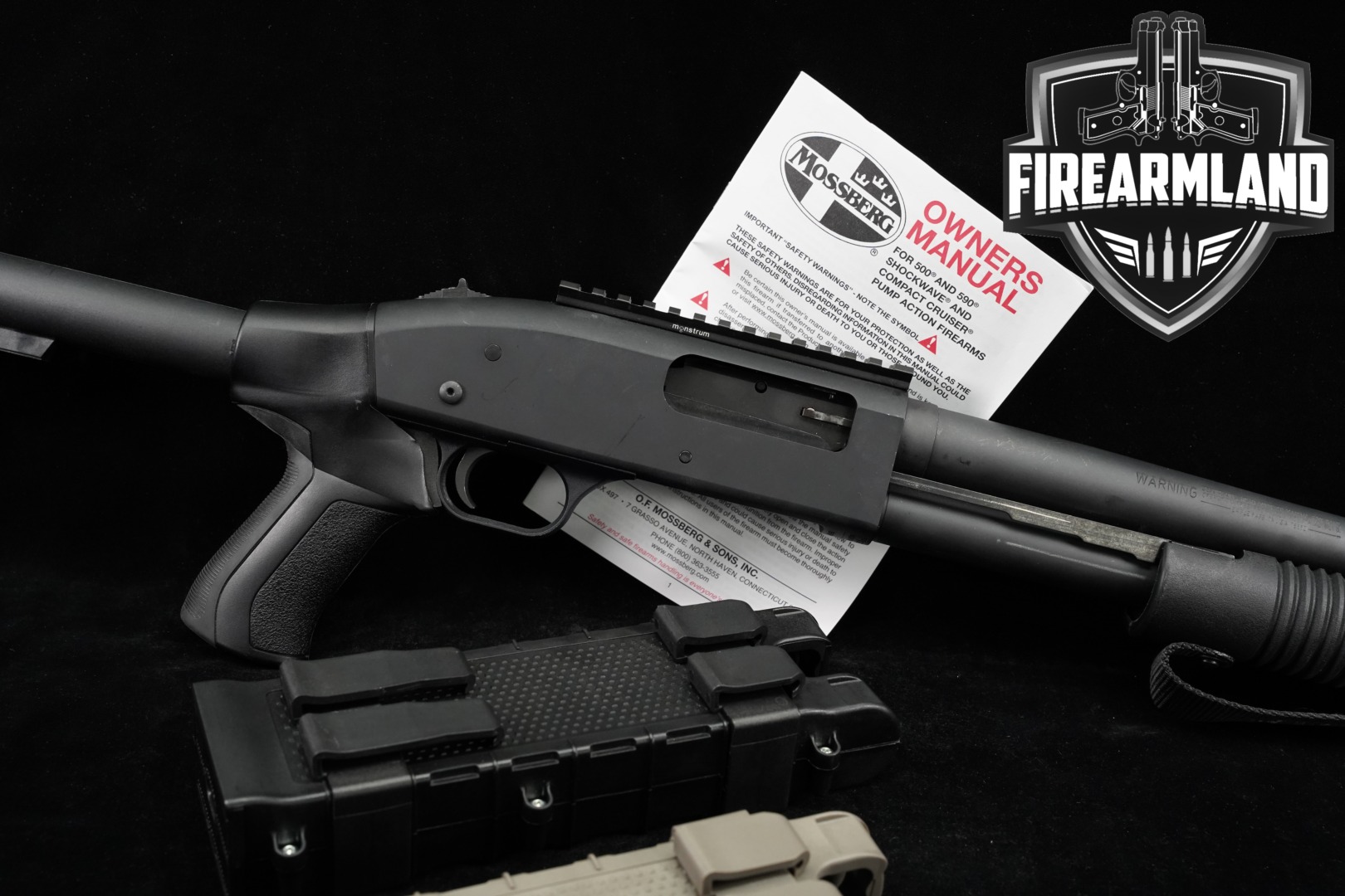 Mossberg 590 12 Gauge Black in Excellent Condition Thumbnail