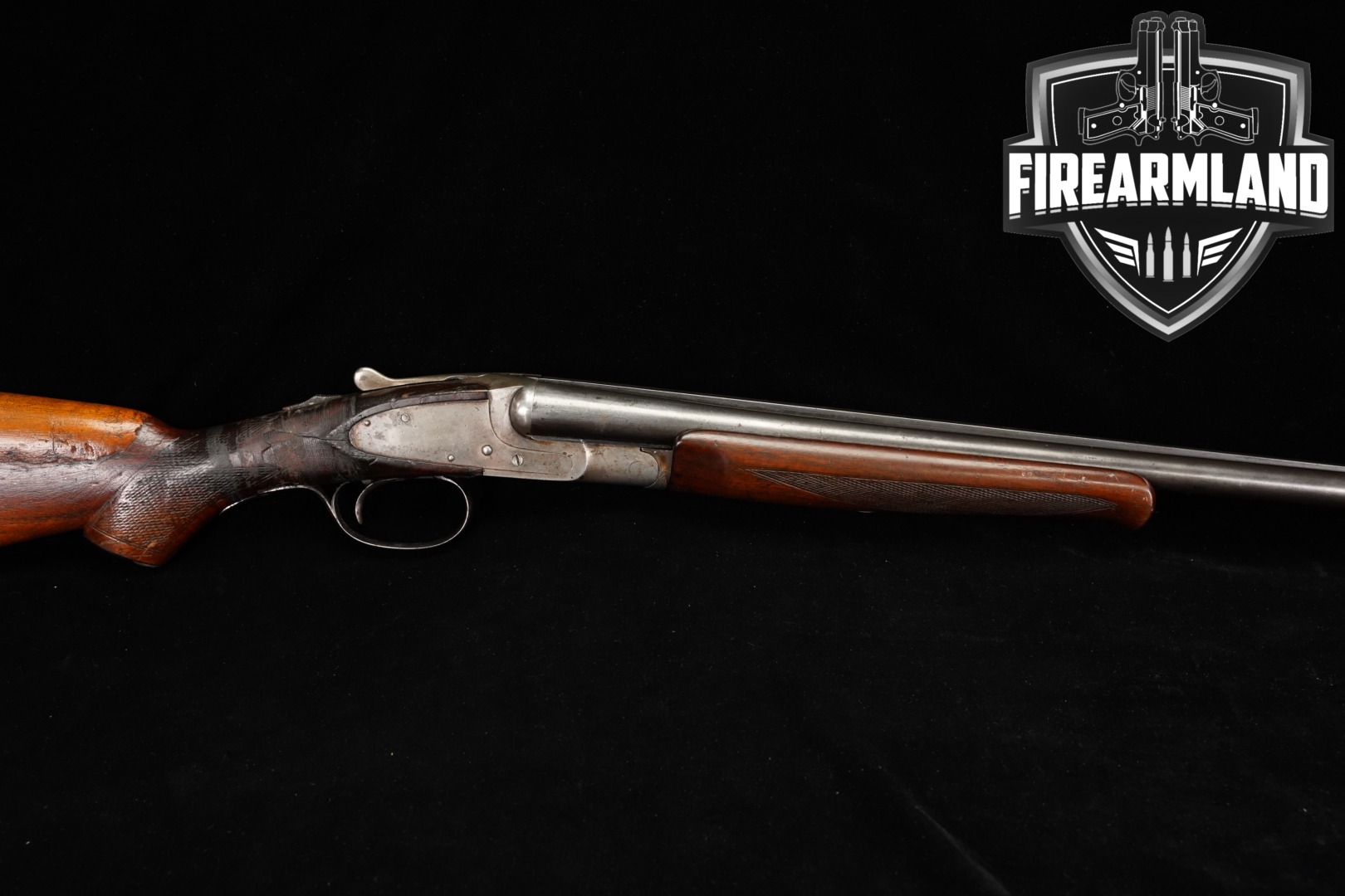 1925 Hunter Arms Company L.C. Smith Field Grade Featherweight Ejector (FWE), Hunter One Trigger 20 Gauge Blued & Walnut in Poor Condition Thumbnail