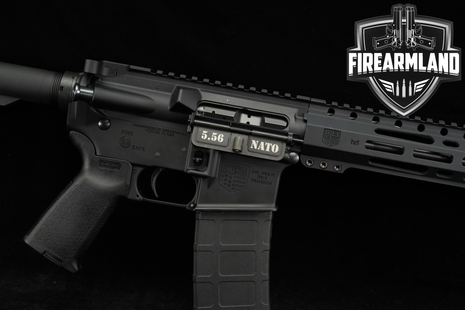 Diamondback (DB) DB15 Pistol 5.56mm NATO Black in Very Good Condition Thumbnail