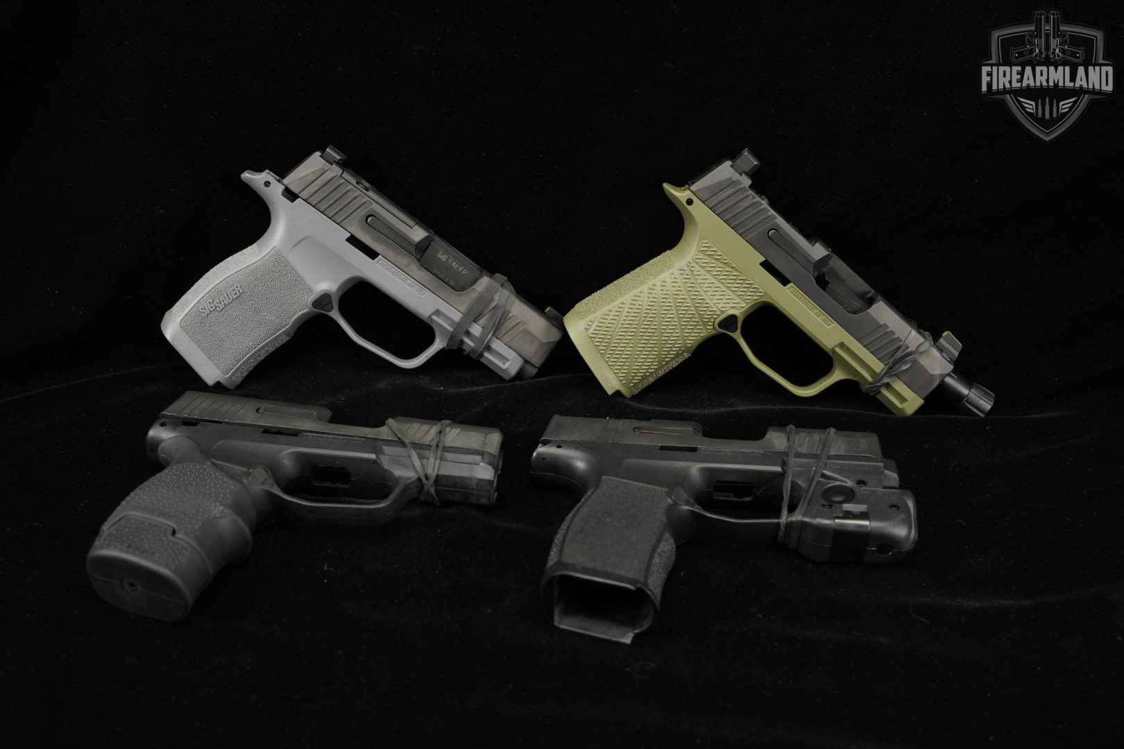 FOUR 4 Sig Sauer P365 Build kit Grip Modules & Slides 9mm Gun Kits P-365-img-2