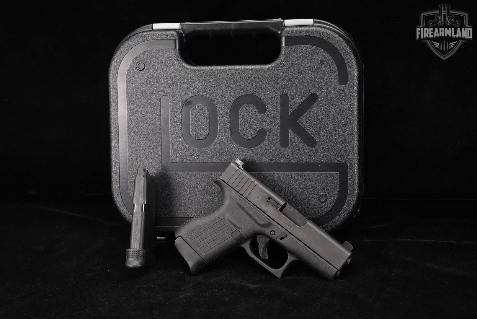 Glock 43 G43 Slimline 9mm 3.41" +2 MAGS & ORIG CASE-img-2