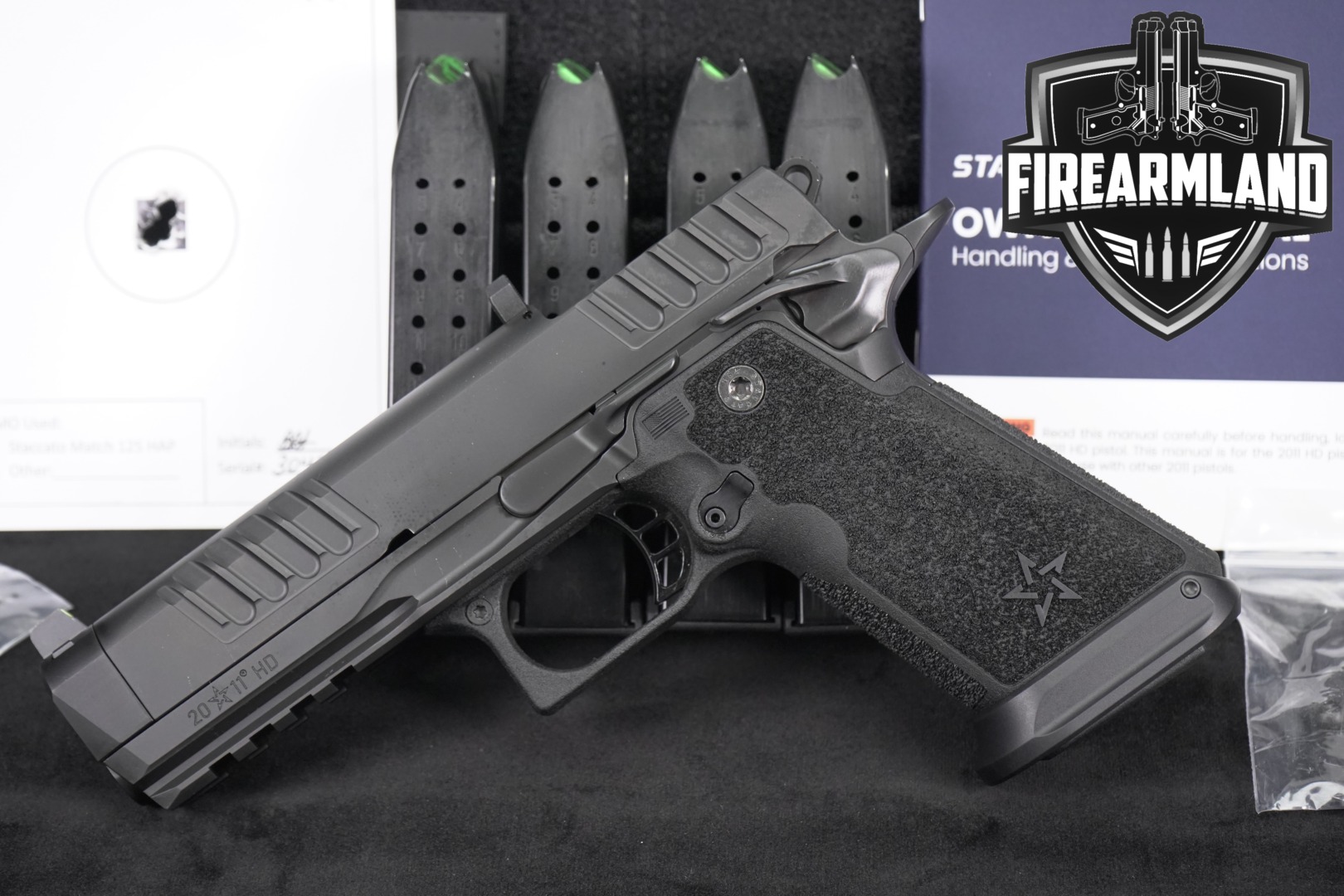 Staccato (STI) P4.5 HD 9mm Luger Blued in Excellent Condition Thumbnail