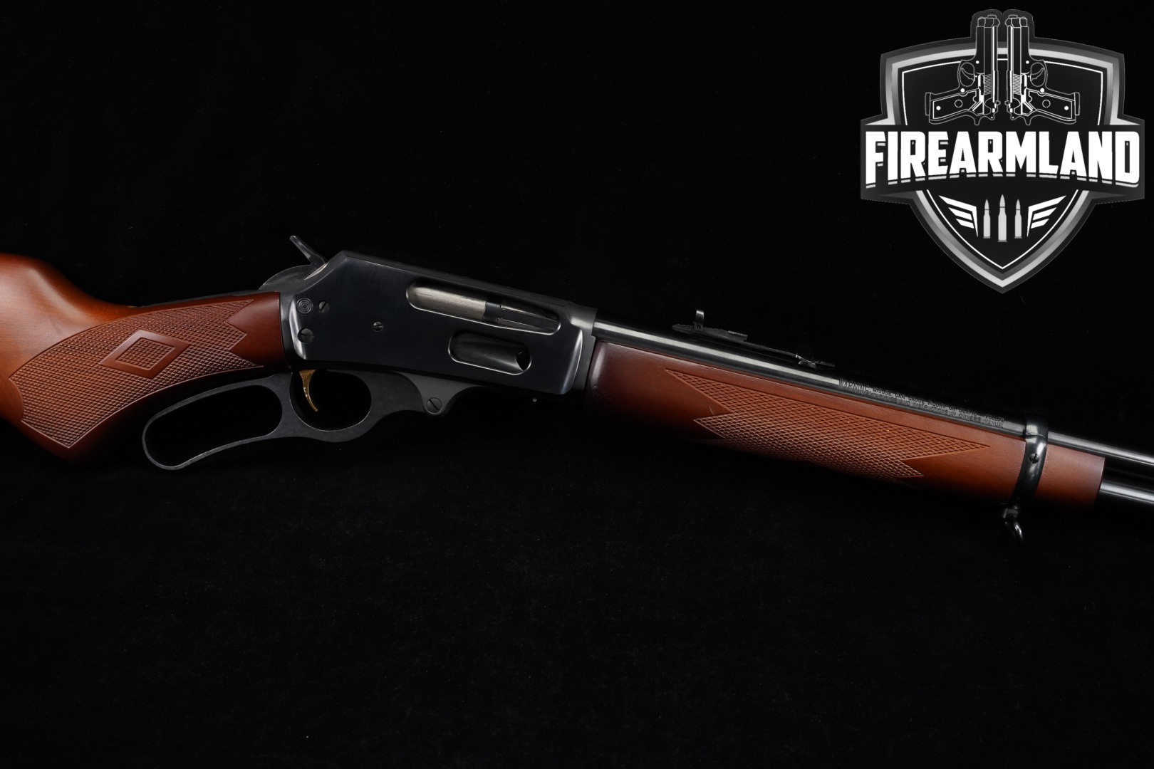 Marlin Firearms Co. Model 336W .30-30 Blued & Birch in Very Good Condition Thumbnail