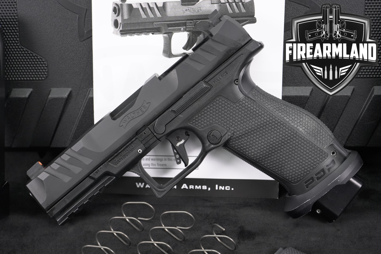 Walther PDP Professional ACRO LE, Full Size 9mm Luger Black in Good Condition Thumbnail