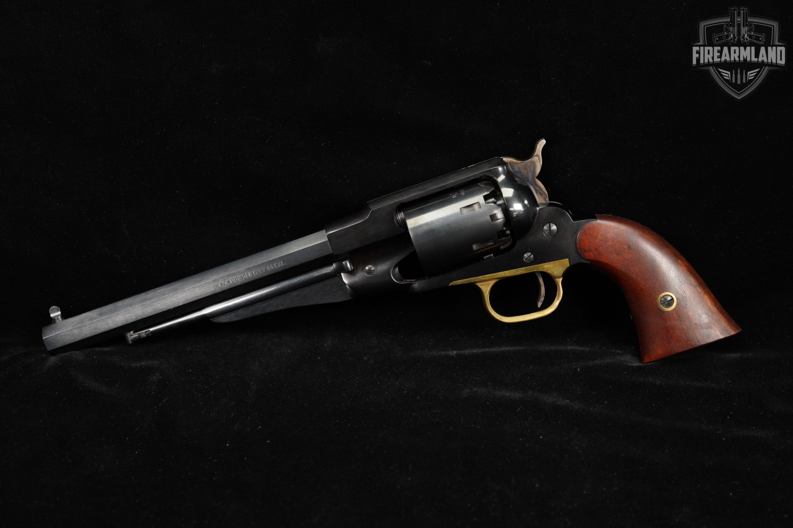 F.lli Pietta 1858 New Army 44 BPM Flli 8" Blued OCTAGON-img-2