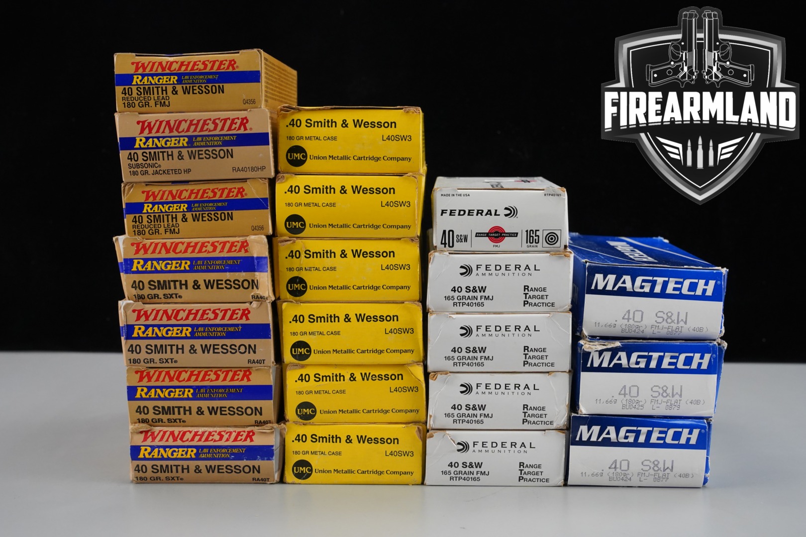 Multiple Manufacturers .40 S&W AMMO .40 S&W in New - Old Stock Condition Thumbnail