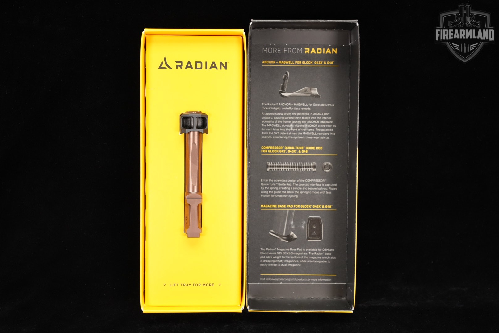 Radian Weapons Ramjet + Afterburner  Glock 43X G43X 9mm RJ+AB +ORIG BOX-img-10