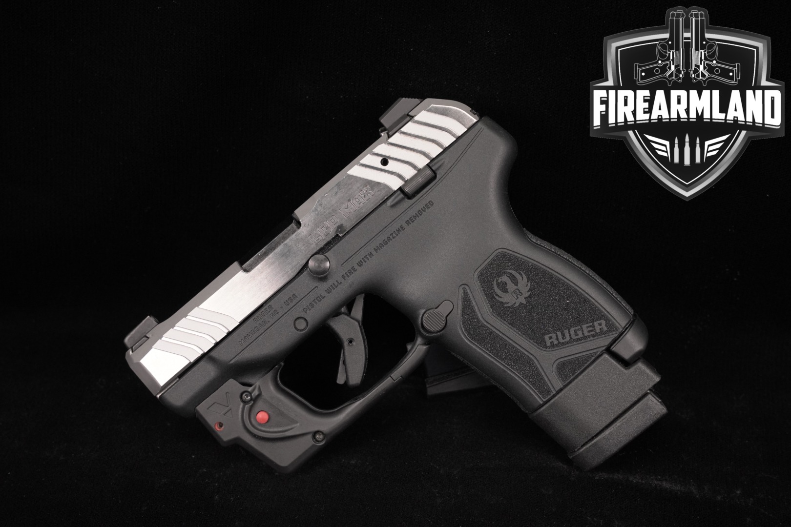 2025 Sturm Ruger LCP MAX .380 ACP Two-Tone Stainless in Very Good Condition Thumbnail