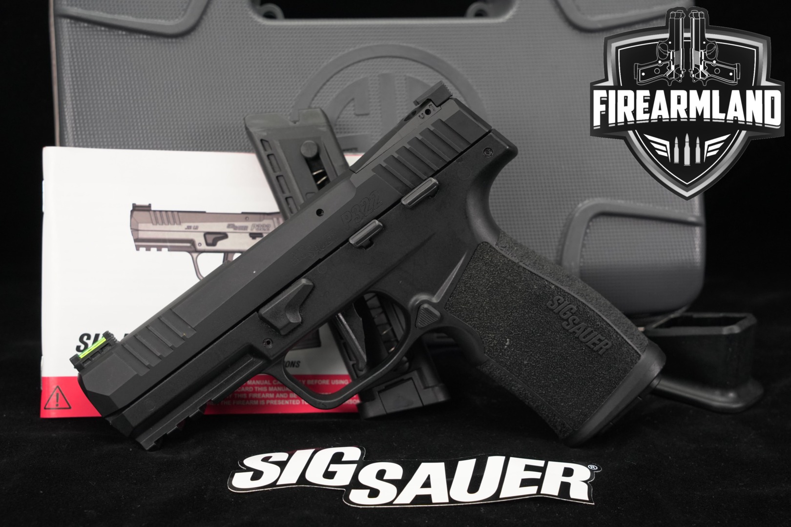 Sig Sauer P322 .22 LR Black in Good Condition Thumbnail