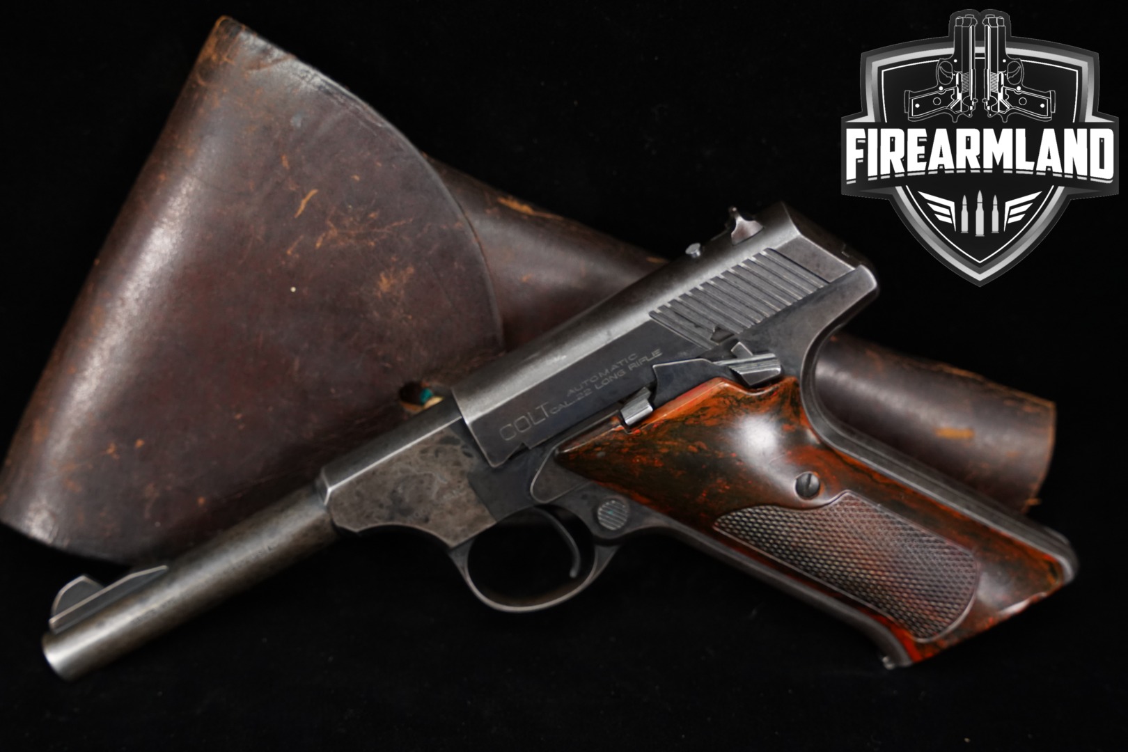 1949 Colt Woodsman Second Series, Sport Model .22 LR Blued in Very Good Condition Thumbnail