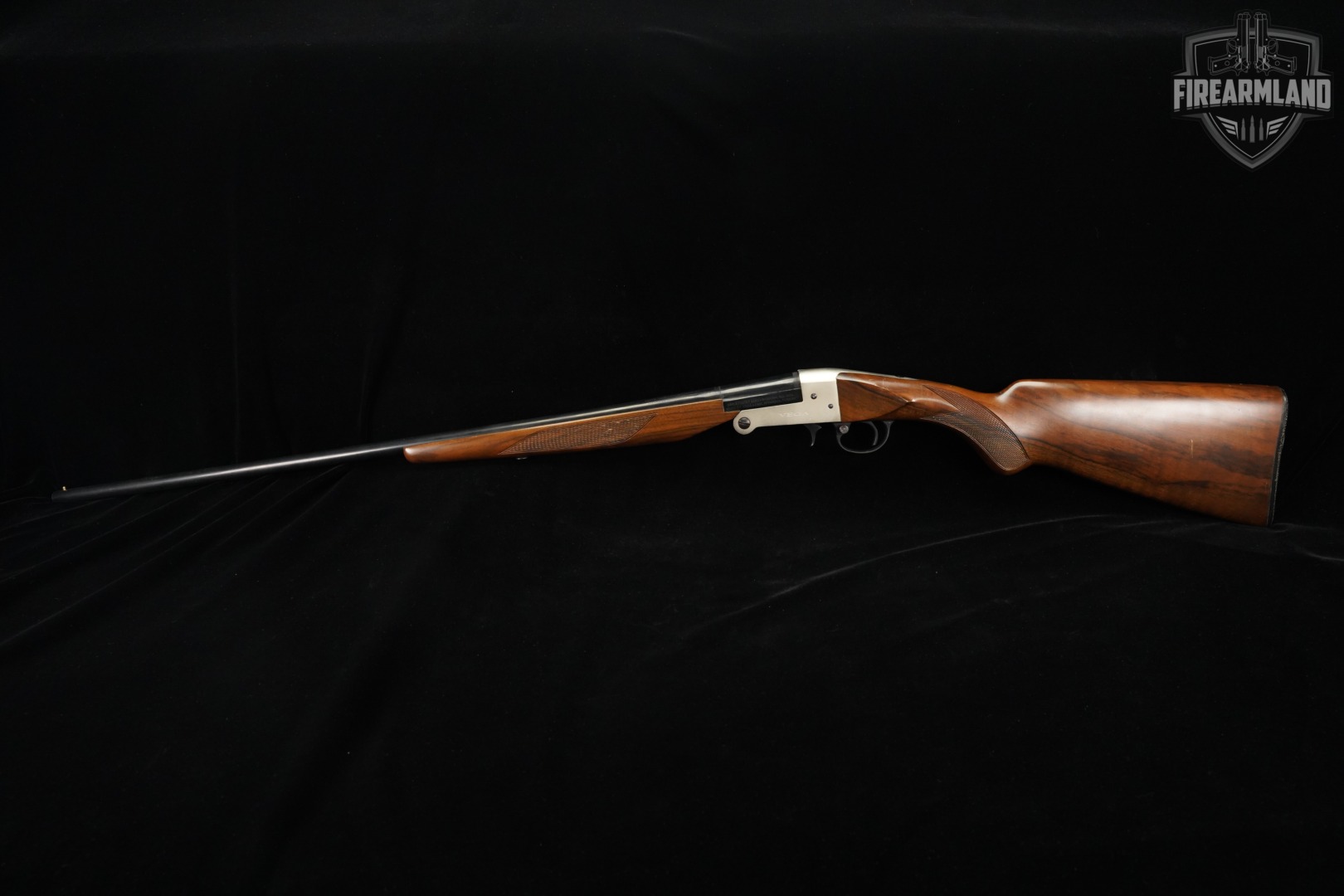 Vega Diamond Doubles 410 Bore 28" Blued & Hardwood ADCO Import-img-2