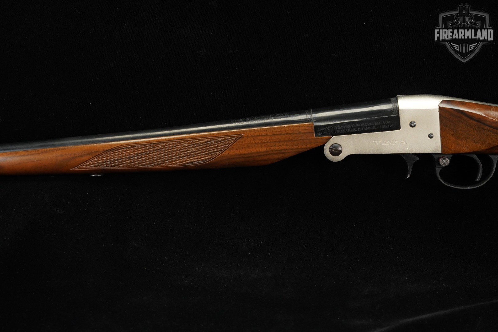Vega Diamond Doubles 410 Bore 28" Blued & Hardwood ADCO Import-img-8