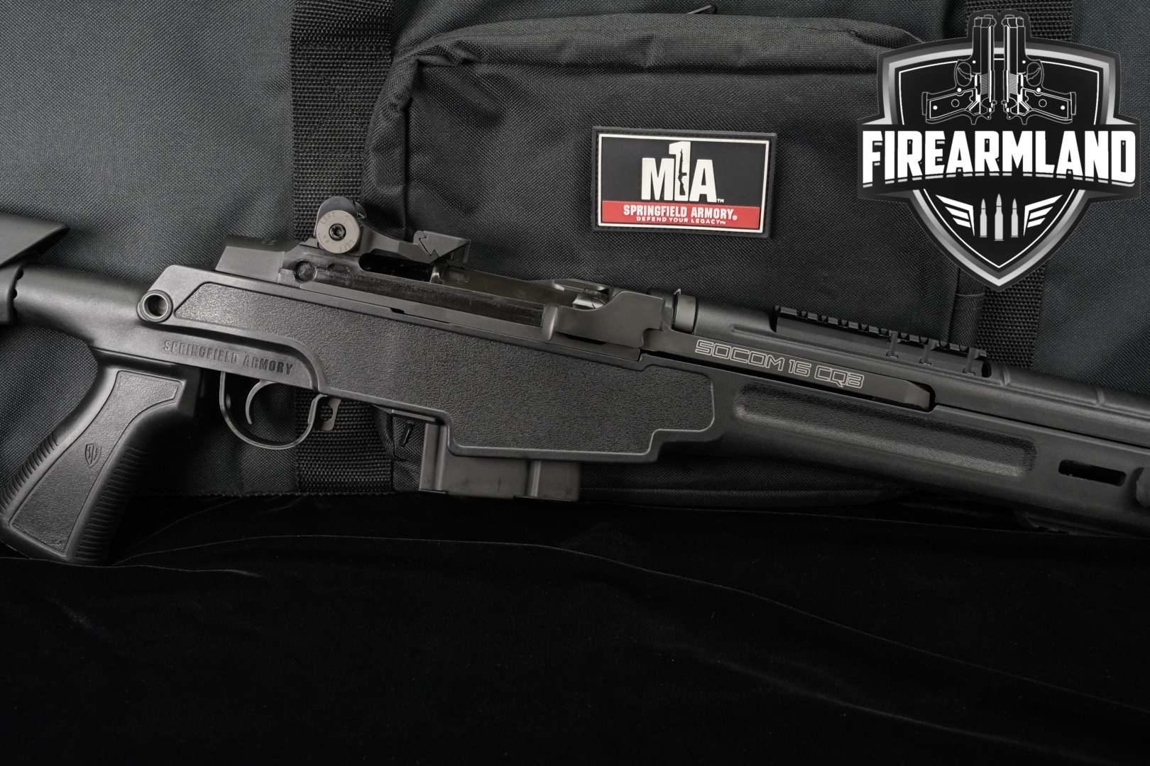 Springfield Armory M1A SOCOM 16 CQB .308 Win. Black Parkerized in Excellent Condition Thumbnail