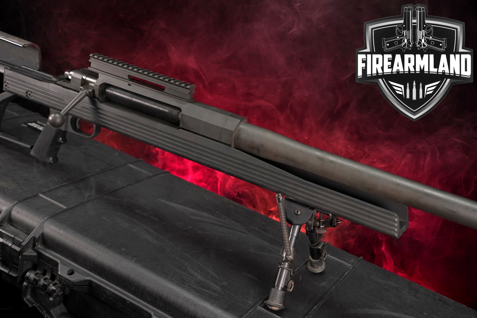 Armalite AR-50 50BMG 30" A1 AR50 AR50A1 +PELICAN CASE, HARRIS BIPOD-img-0