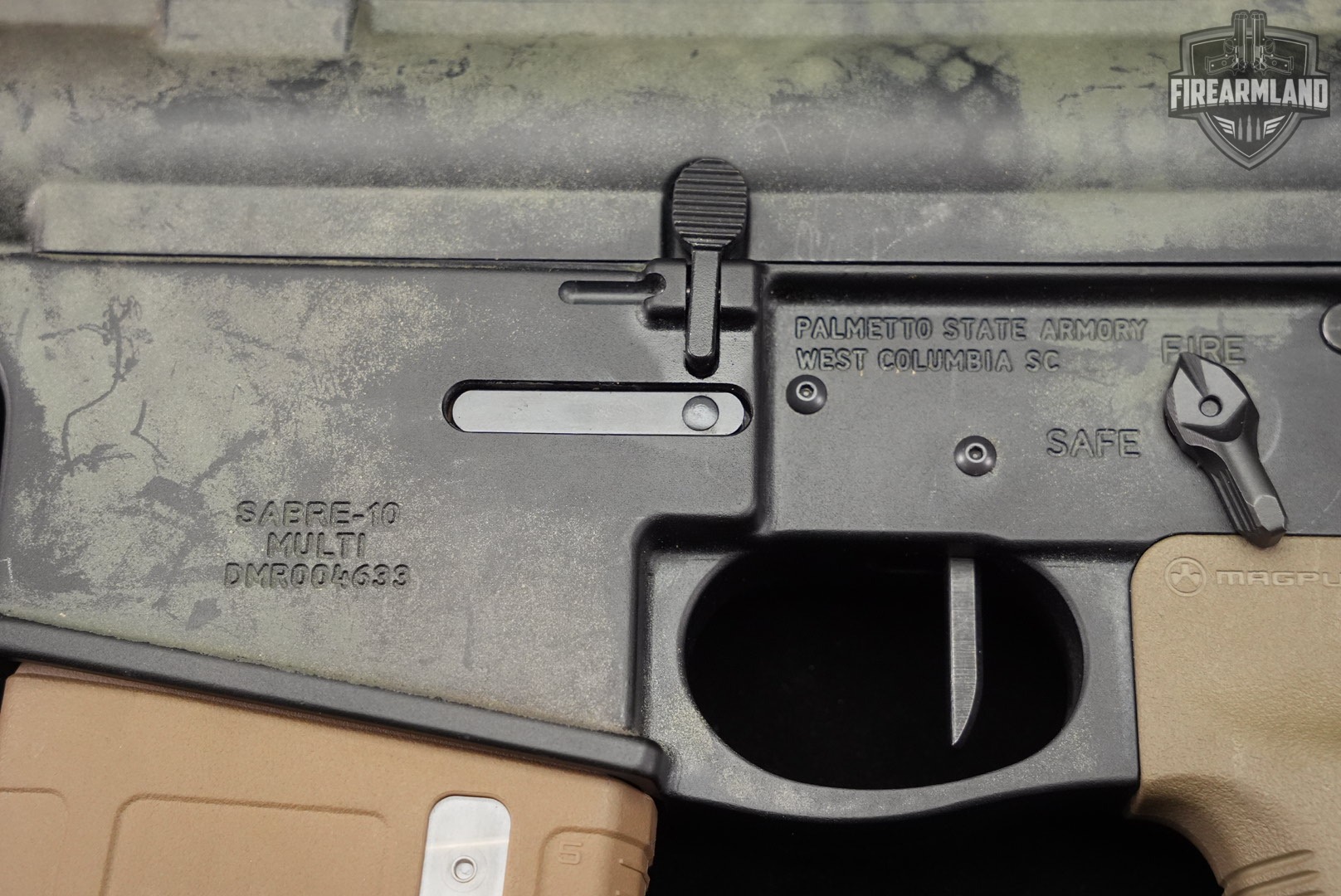 Palmetto State Armory PSA SABRE-10 308 Win AR10 18 Tan Camo AR SABRE10-img-18