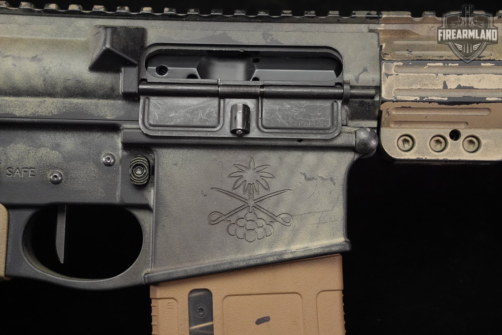 Palmetto State Armory PSA SABRE-10 308 Win AR10 18 Tan Camo AR SABRE10-img-19