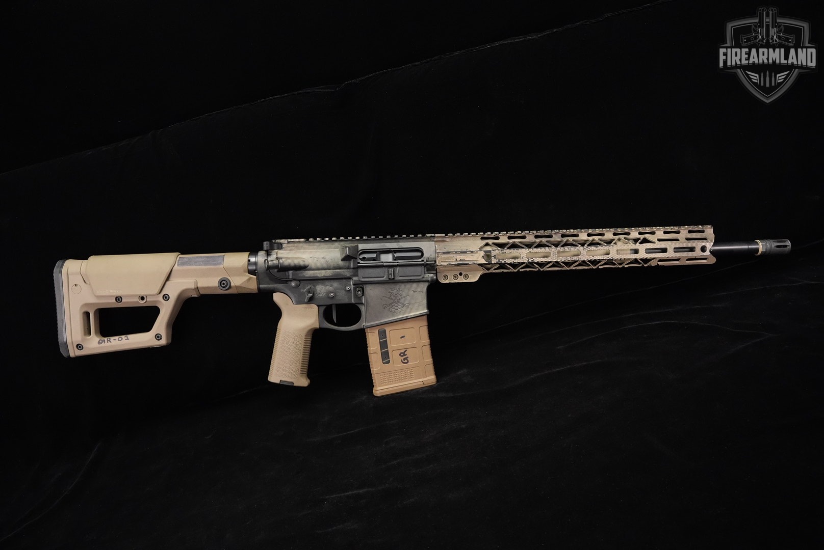 Palmetto State Armory PSA SABRE-10 308 Win AR10 18 Tan Camo AR SABRE10-img-2