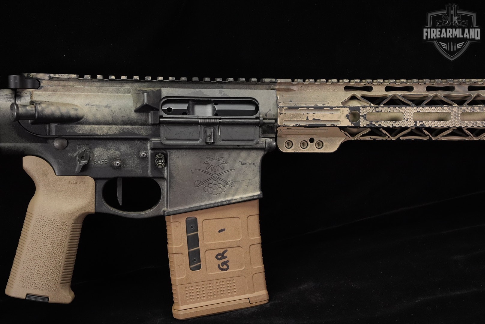 Palmetto State Armory PSA SABRE-10 308 Win AR10 18 Tan Camo AR SABRE10-img-4