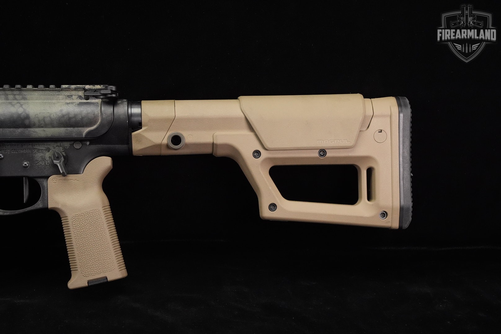 Palmetto State Armory PSA SABRE-10 308 Win AR10 18 Tan Camo AR SABRE10-img-9