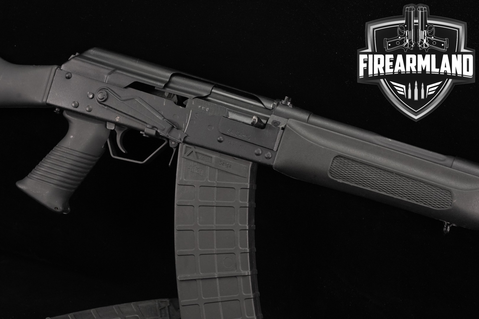 Izhmash Saiga-12 19" Saiga12 S12 THREADED +2 MAGS-img-0