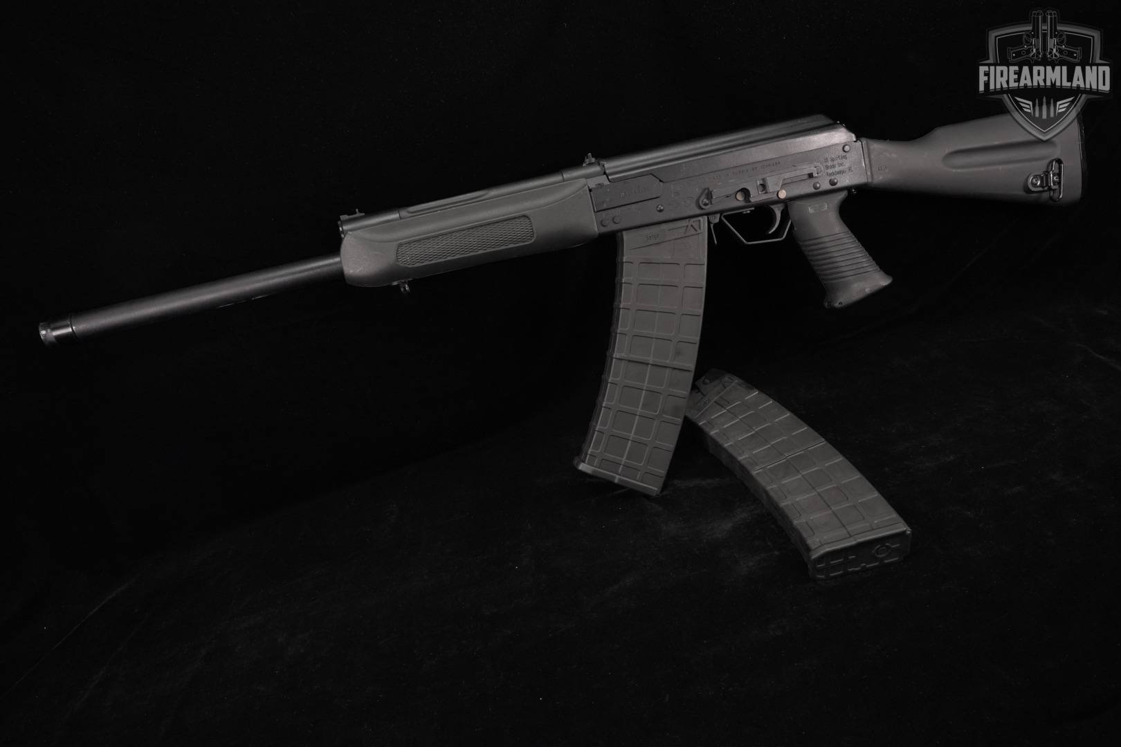Izhmash Saiga-12 19" Saiga12 S12 THREADED +2 MAGS-img-2