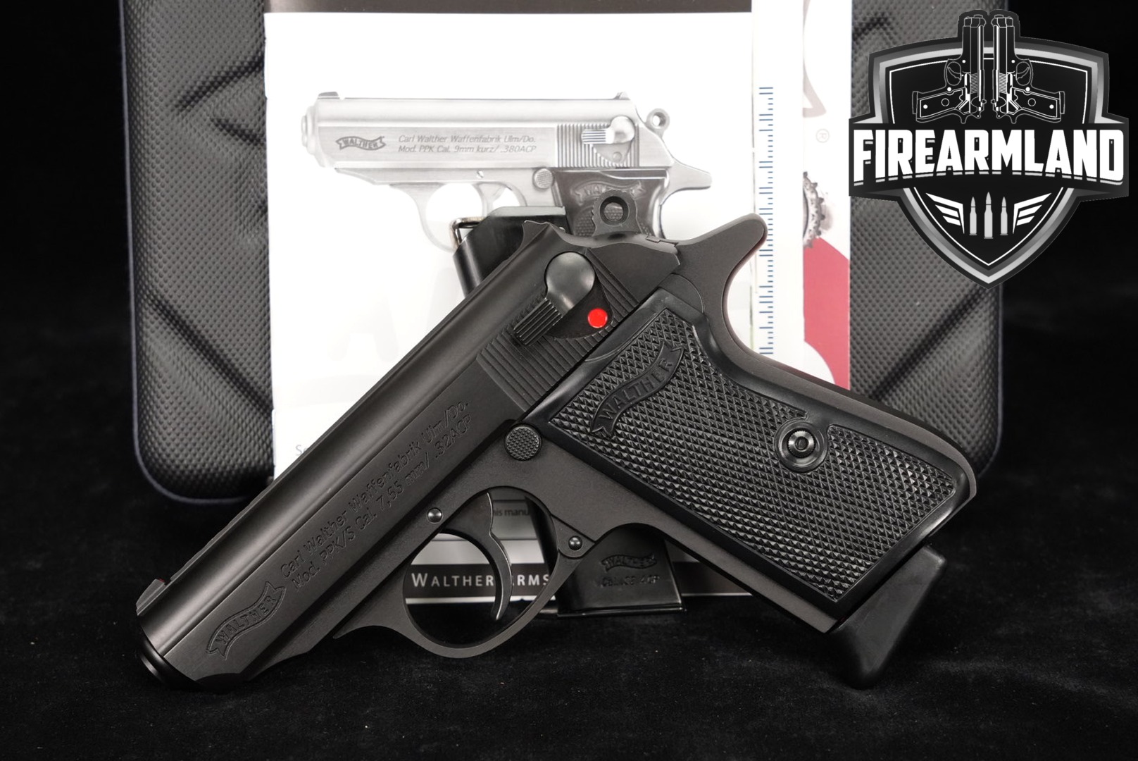 Walther PPK/S 32 ACP PPKS PPK S 3.3" DA/SA +2 MAGS & ORIG CASE-img-0