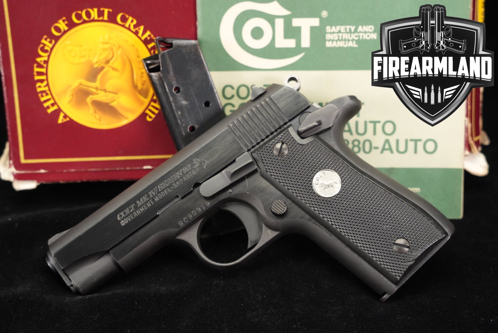 Used Colt Government Model .380 Auto Auction | FirearmLand